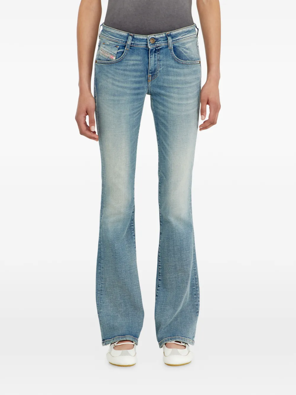 Diesel 1969 D-Ebbey bootcut jeans Blauw