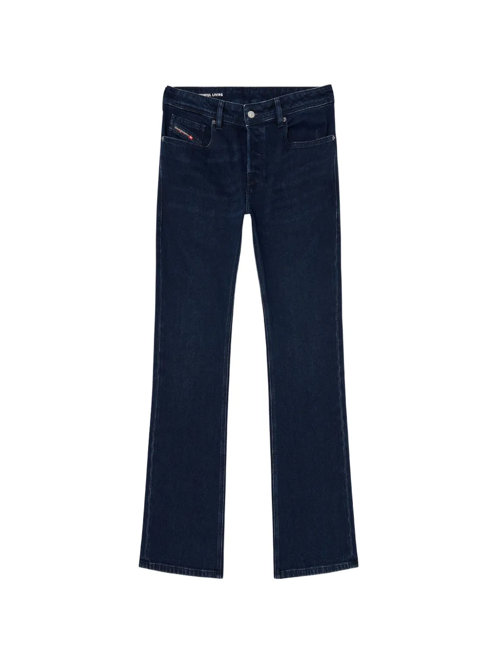 Diesel bootcut jeans low waist 2007 Zatiny - Blu