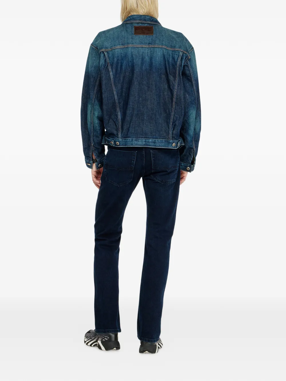 Diesel 2007 Zatiny low-waist bootcut jeans Blauw