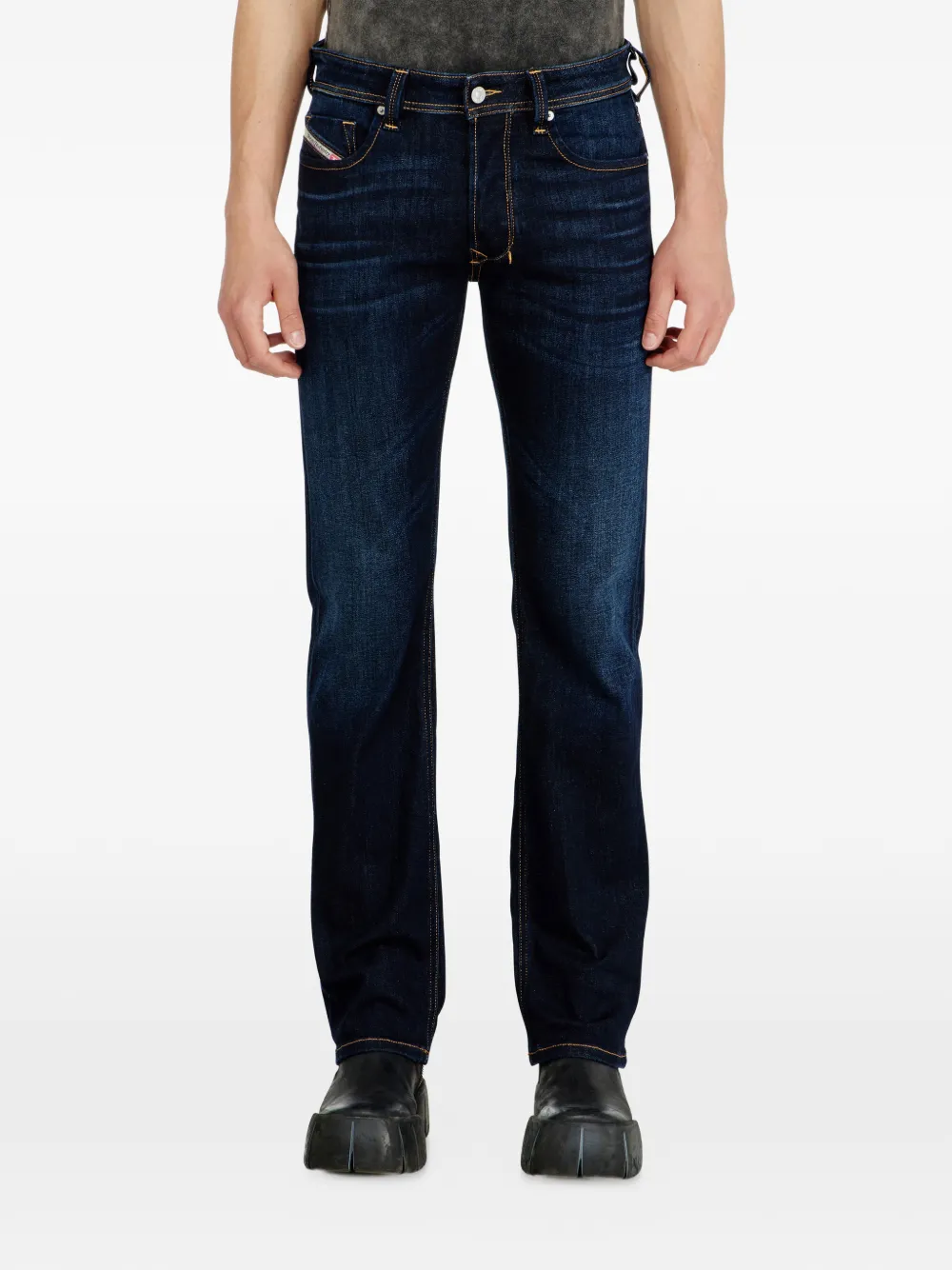 Diesel 1985 Larkee straight jeans Blauw