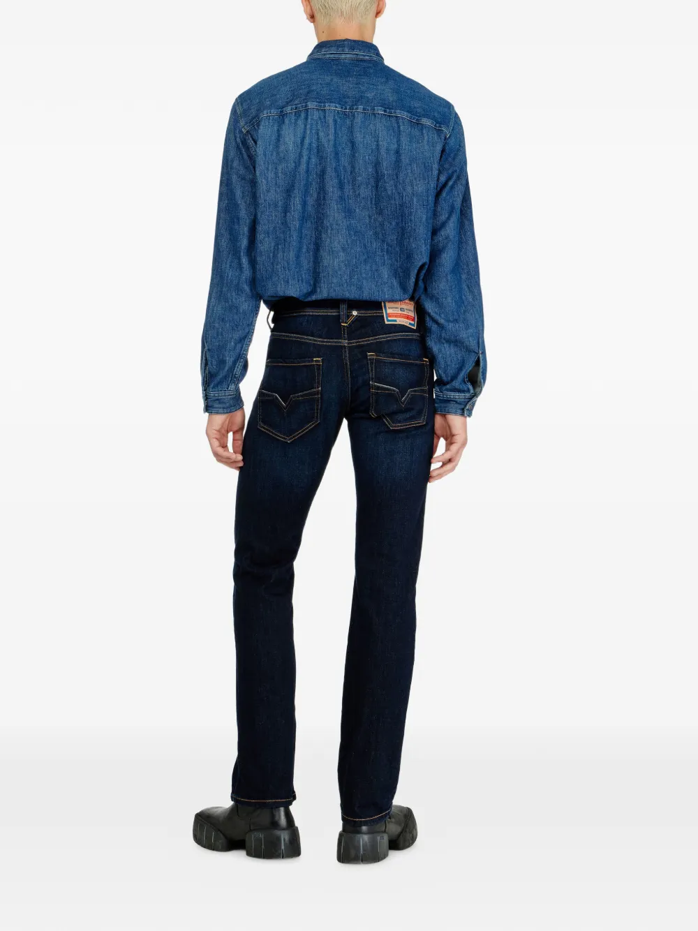 Diesel 1985 Larkee straight jeans Blauw