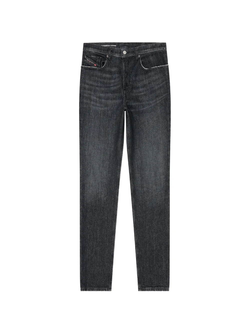 Diesel D-Finitive tapered-leg jeans - Nero