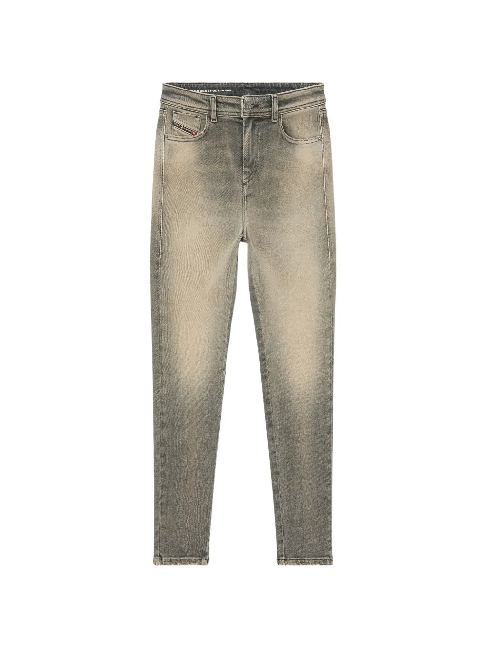 Diesel skinny jeans regular waist 2017 Slandy - Grigio