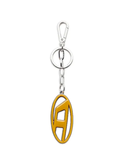 Diesel Cage-D logo-charm keyring