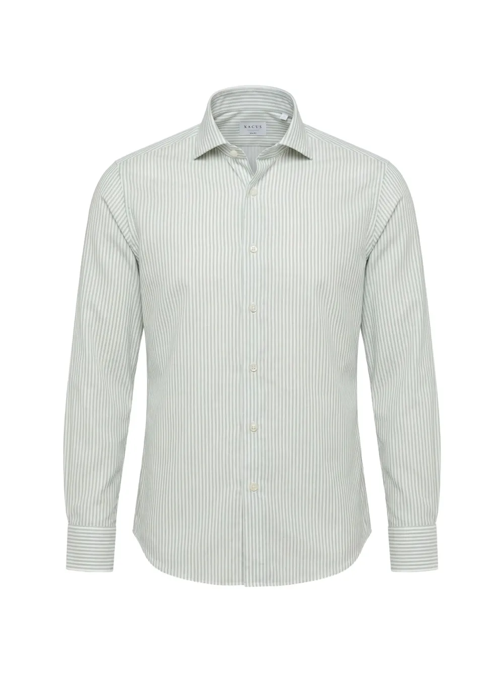 Xacus striped shirt - Grün