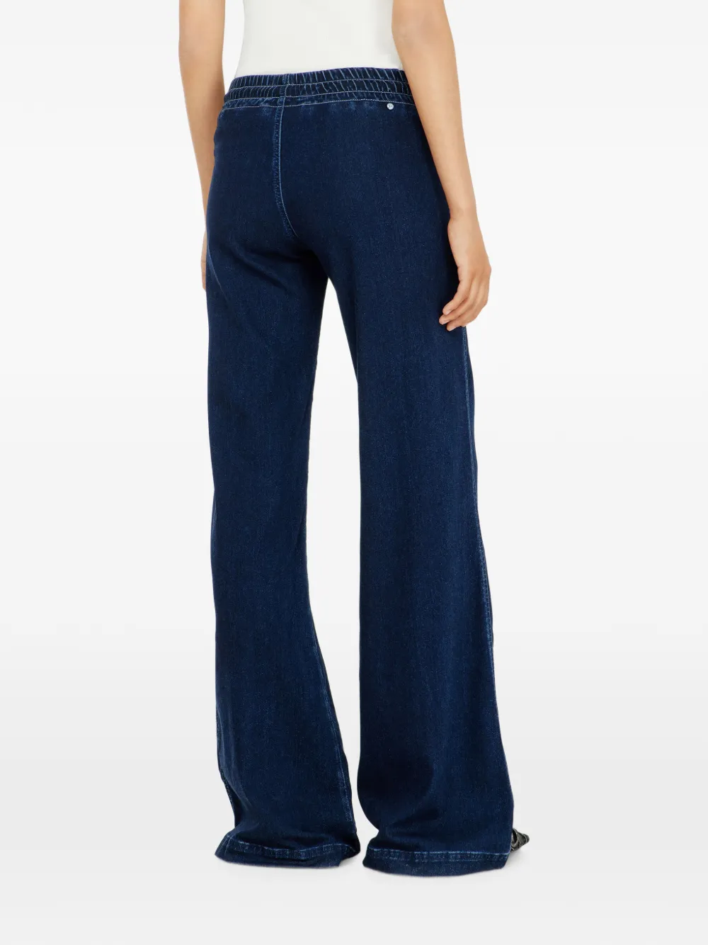 Diesel Ruimvallende low-waist 2078 D-Ainty Joggjeans Blauw