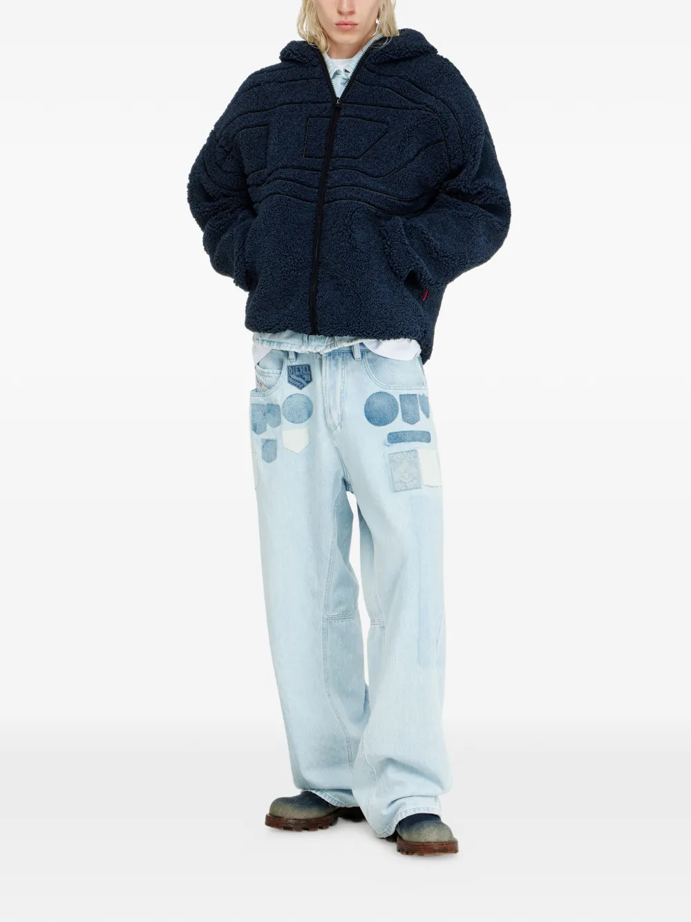 Diesel S-zat Sweater - Bleu 