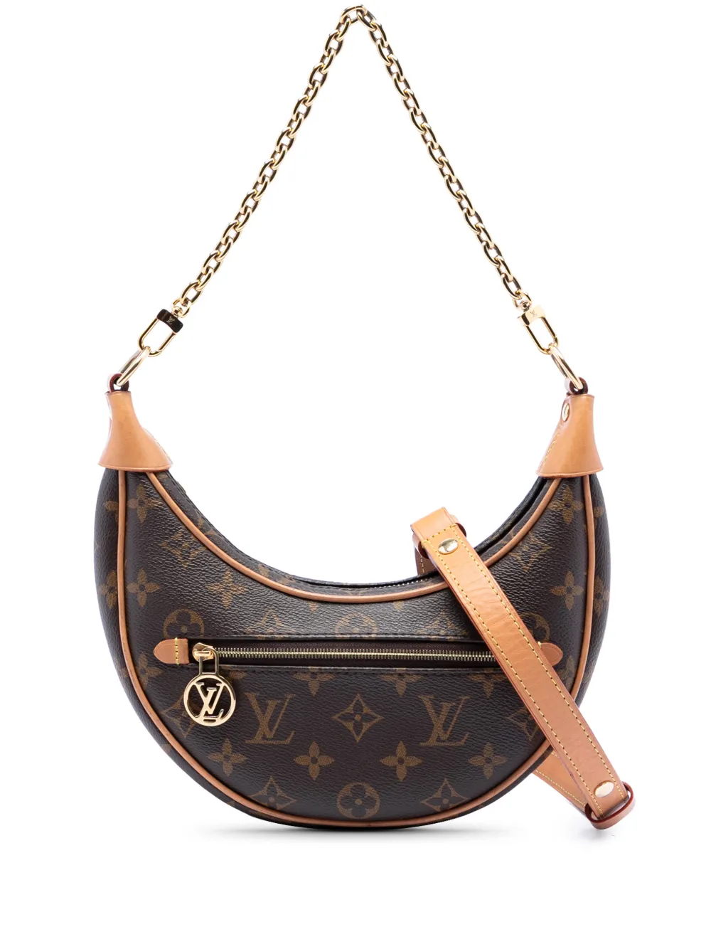 Louis Vuitton Pre-Owned 2021-2025 Monogram Loop satchel - Marrone