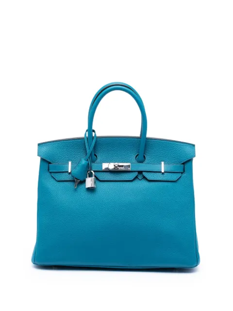 Hermès Pre-Owned 2014 Clemence Birkin Retourne 35 handbag