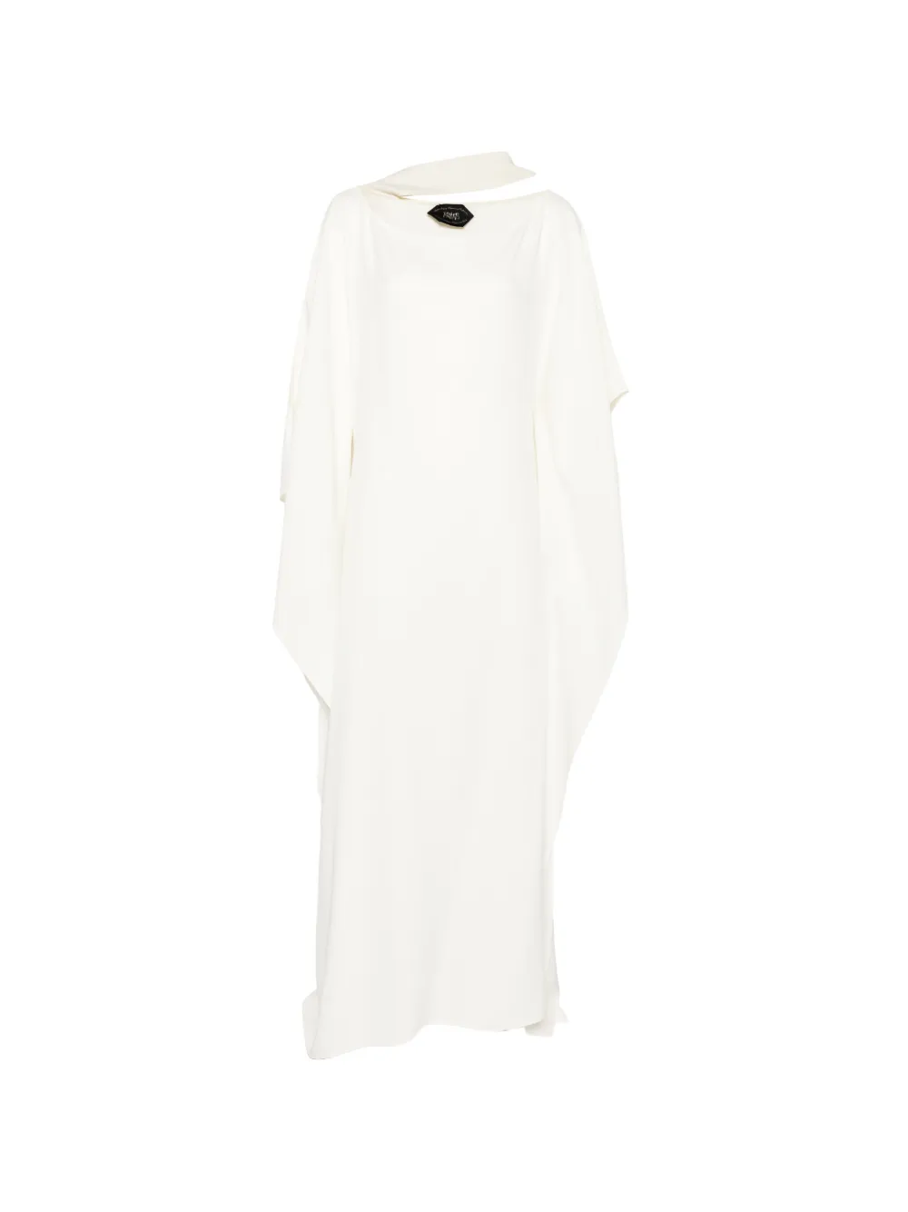 Taller Marmo Asymmetrische maxi-jurk Wit