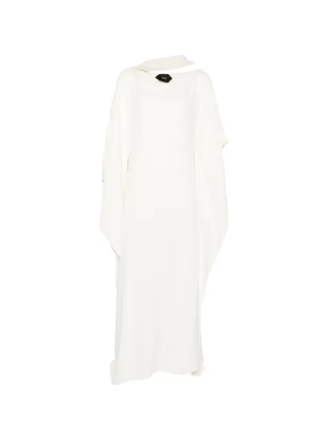 Taller Marmo one-shoulder kaftan-style maxi dress