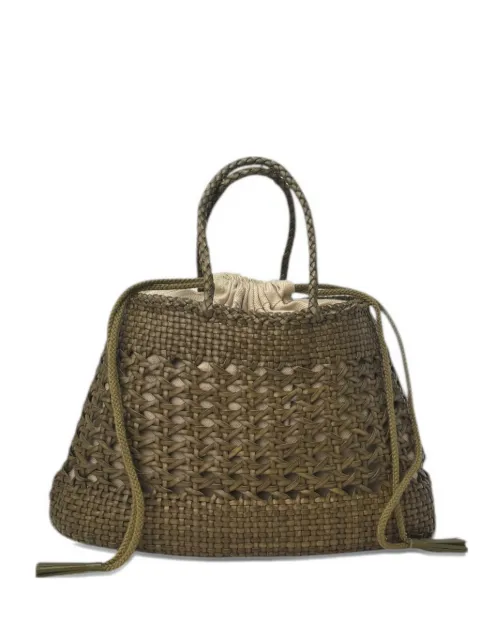 Donna Karan woven drawstring bucket bag