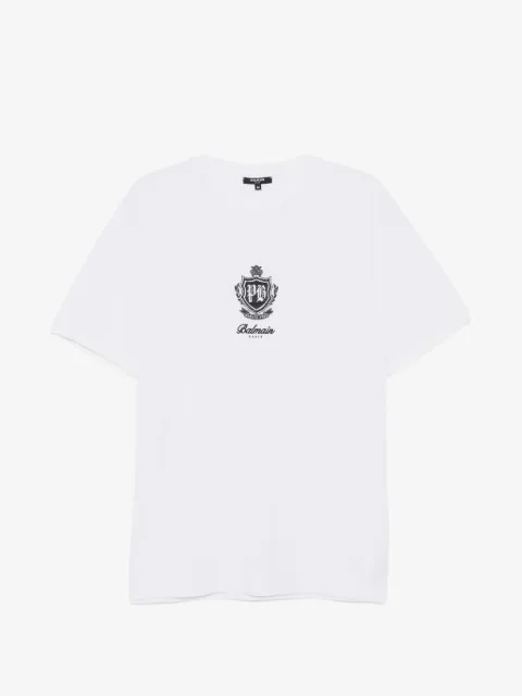 Balmain University Contrast T-shirt