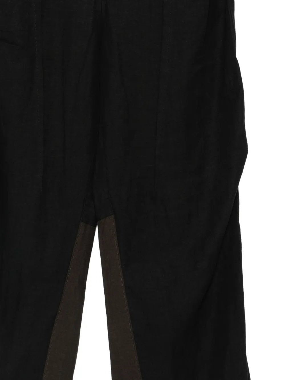 Ziggy Chen Broek met wijde pijpen Zwart