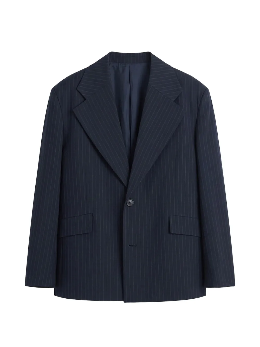 Séfr Bernard pinstripe blazer - Blue