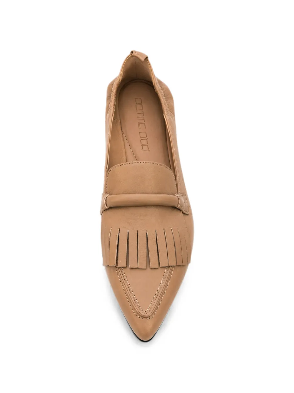 Pomme D´Or fringed pointed-toe loafers Bruin