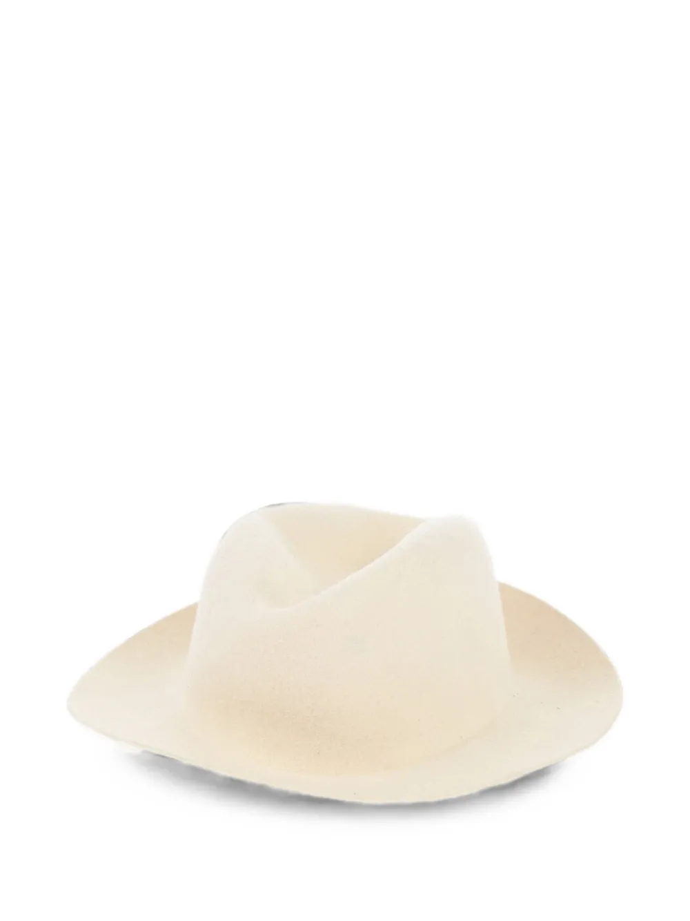 Scha felt fedora hat - Nude