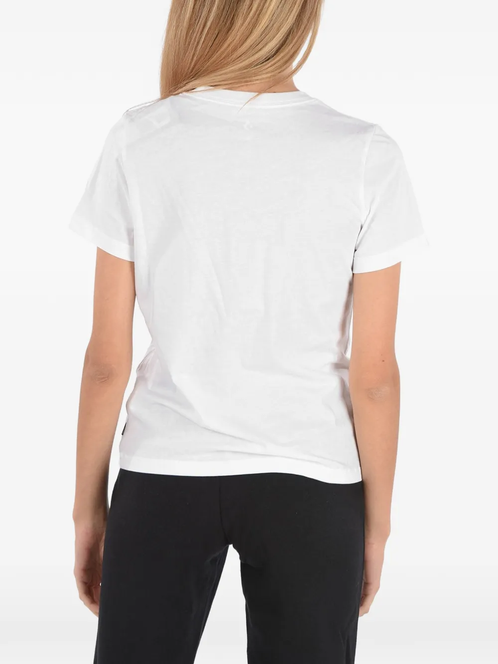 Converse All Star Logo-print T-shirt In White