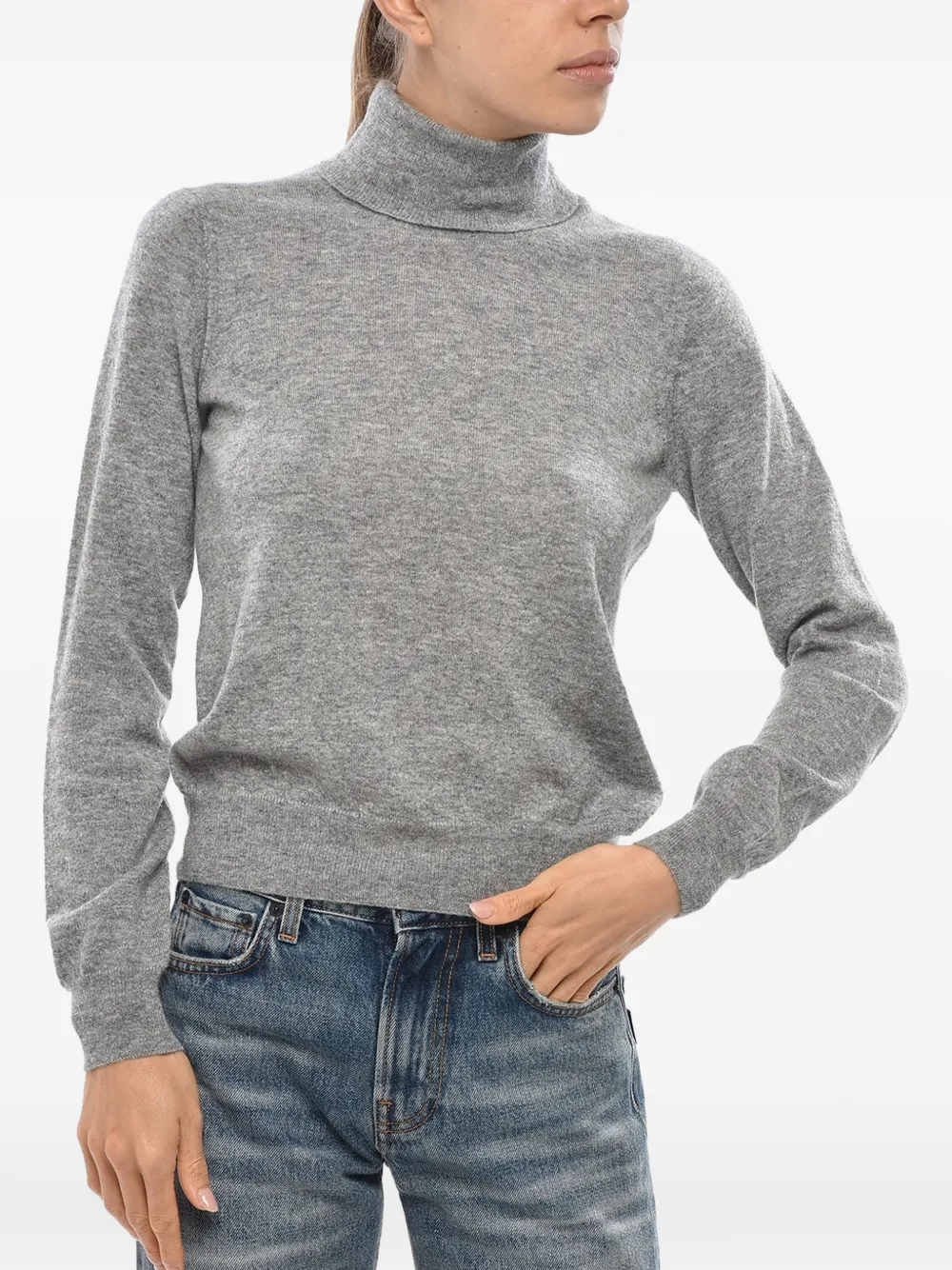 Malo turtleneck sweater - Grau