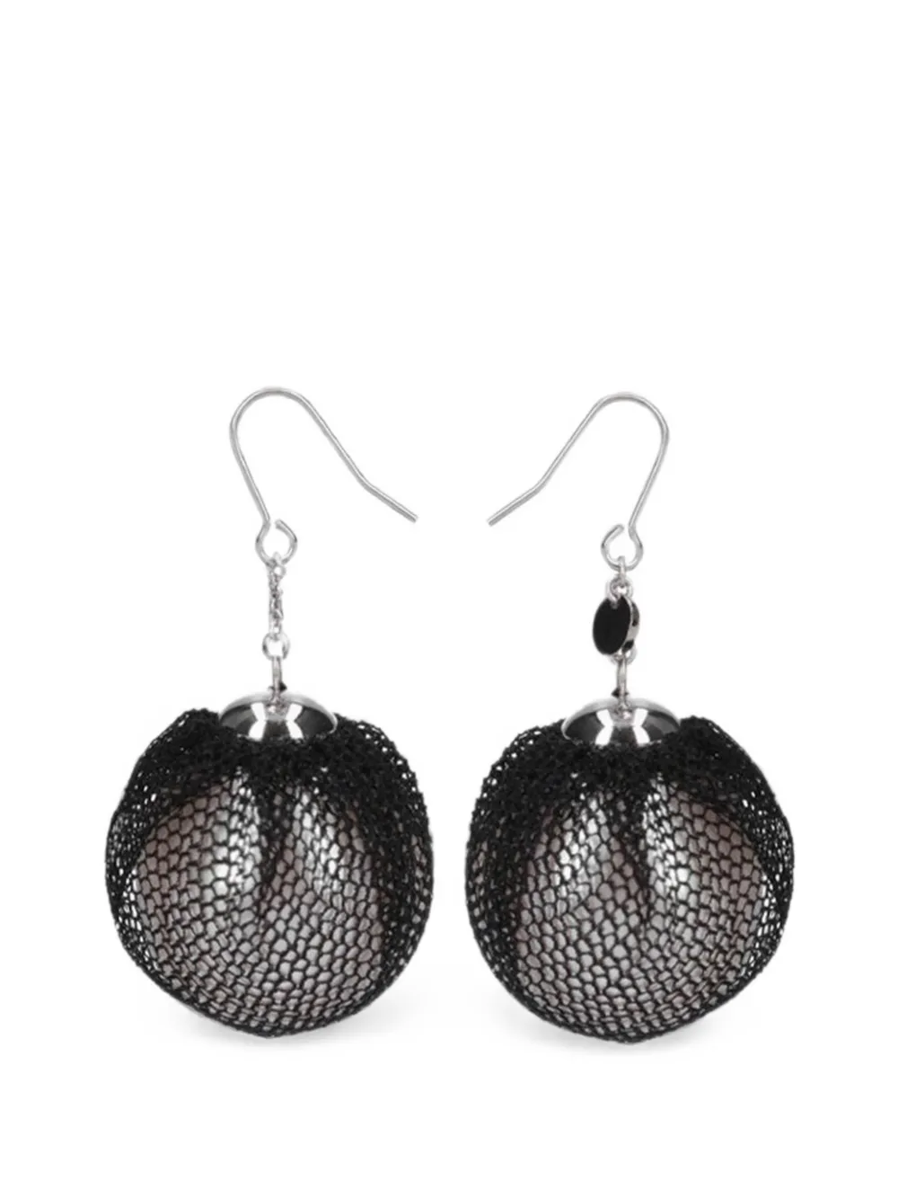 Undercover tulle earrings - Silver