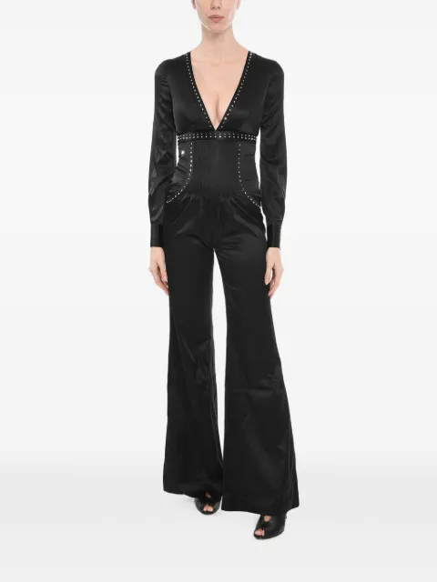 Philipp Plein Melania stud-detail jumpsuit
