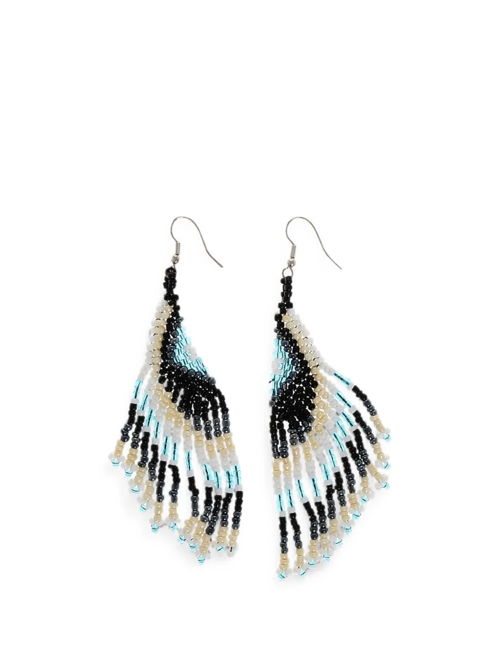 DSQUARED2 beaded drop earrings - Silber