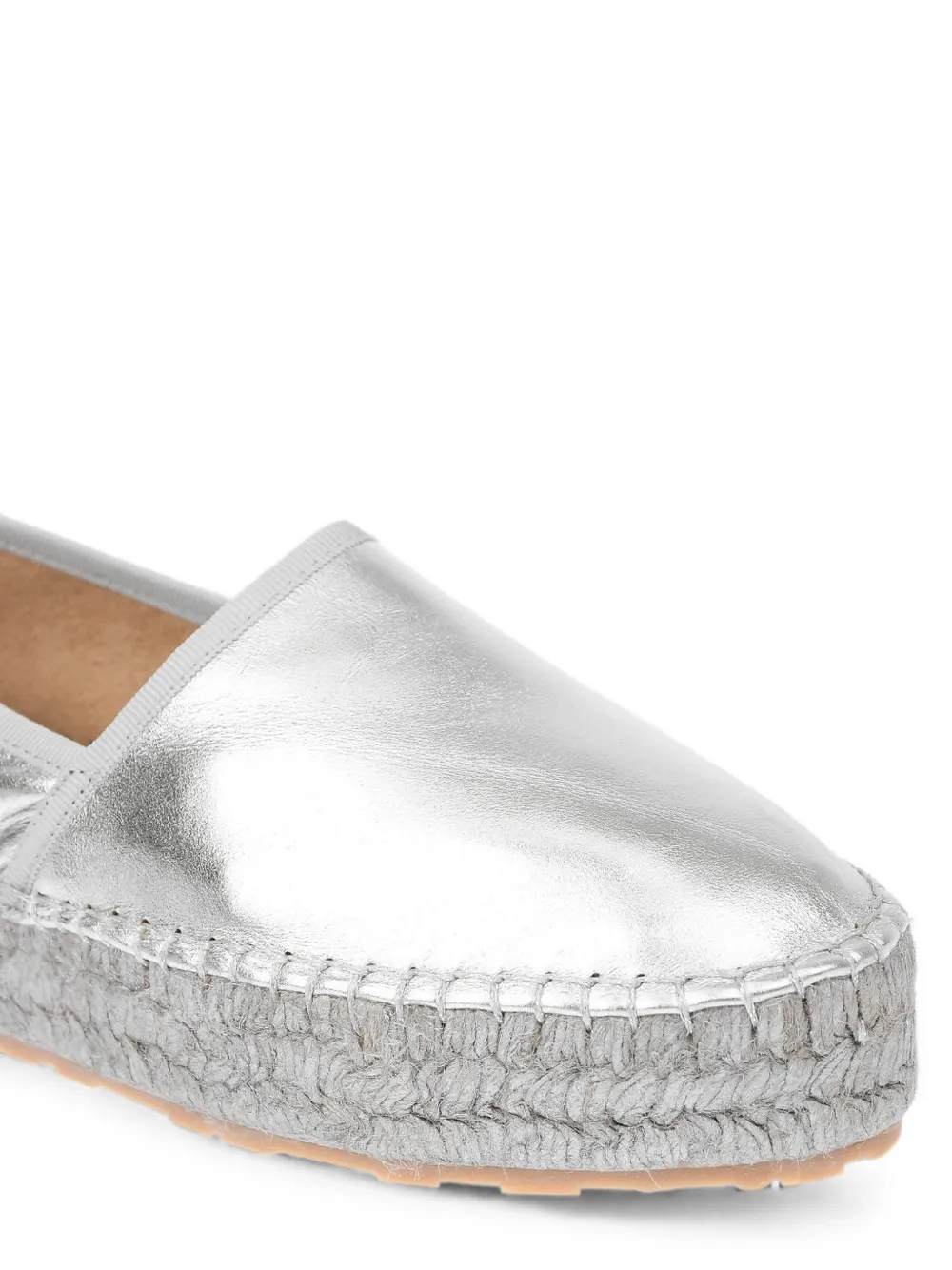 Moschino round-toe espadrilles Grijs