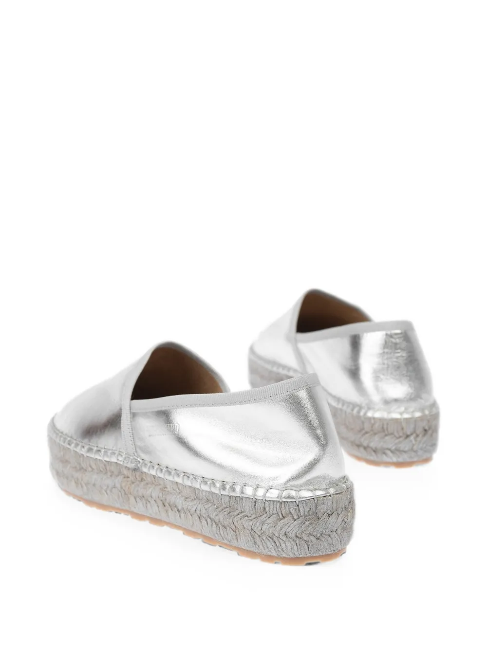 Moschino round-toe espadrilles Grijs