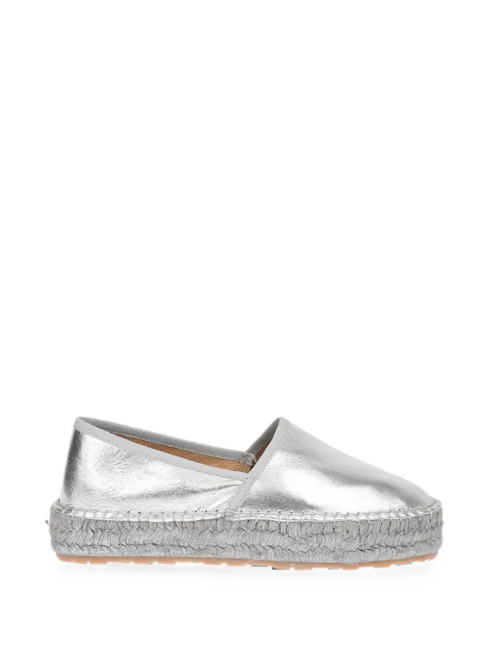 Moschino round-toe espadrilles Grijs