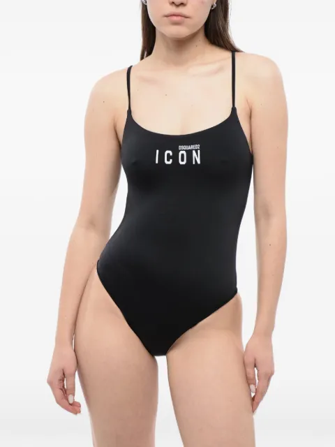 DSQUARED2 Icon logo-print swimsuit