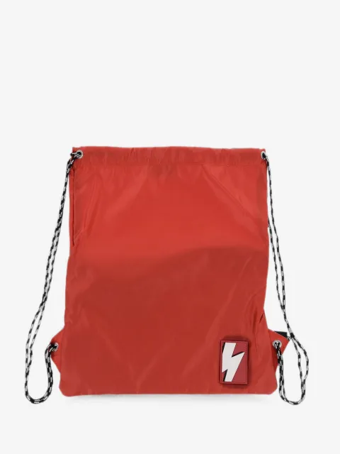 Neil Barrett bolt-patch drawstring backpack