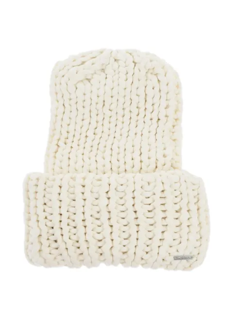 DSQUARED2 logo-plaque beanie 