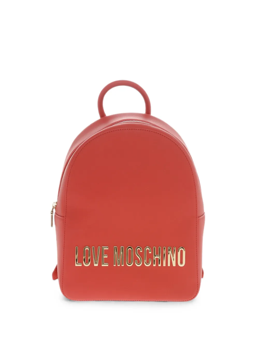 Moschino Love Moschino logo-lettering backpack - Rot