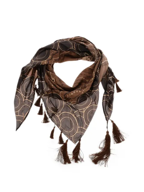 DSQUARED2 fringe-trim scarf