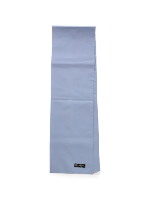 Corneliani patterned silk scarf