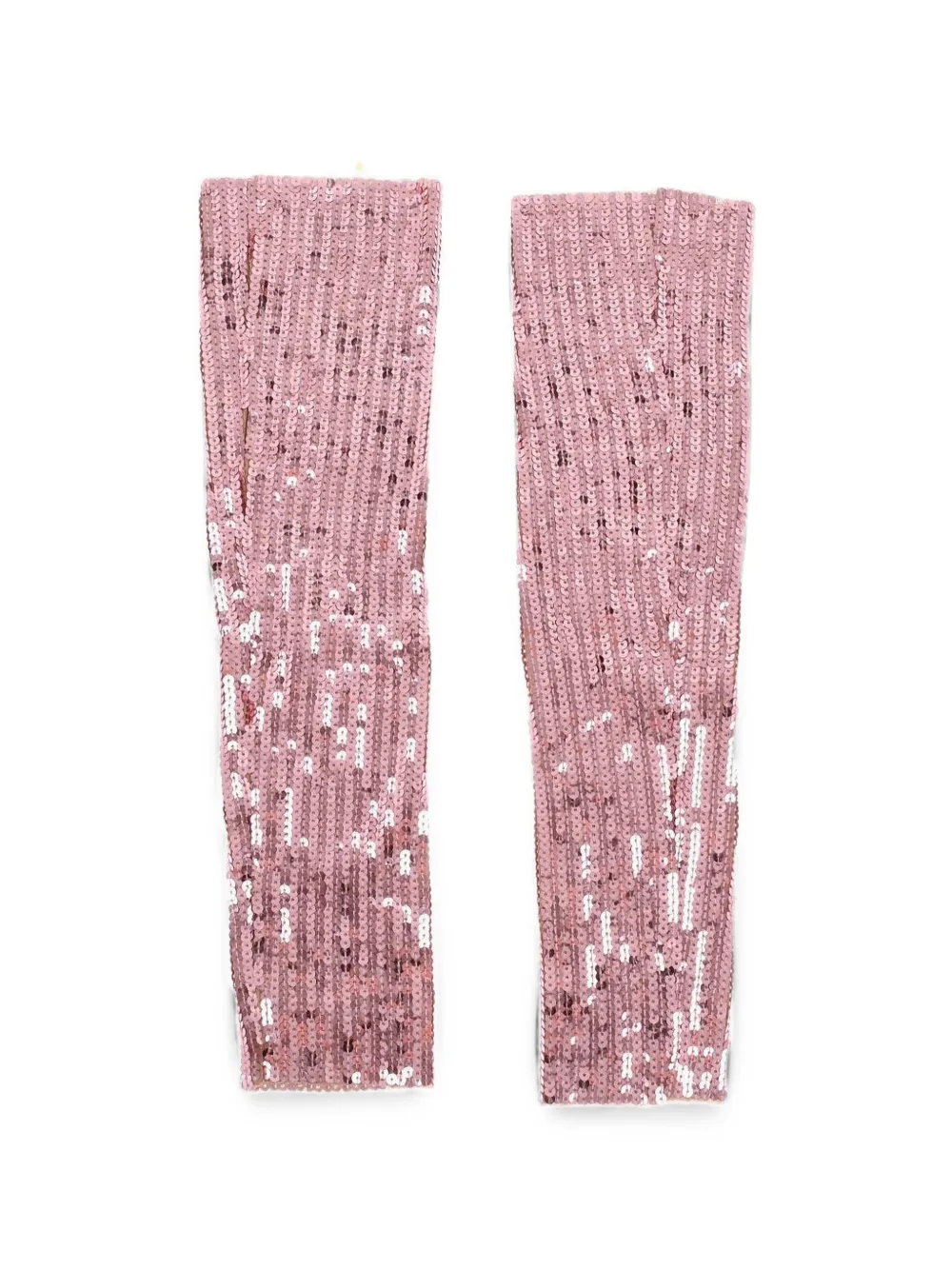 DSQUARED2 sequin-embellished arm warmers - Rosa