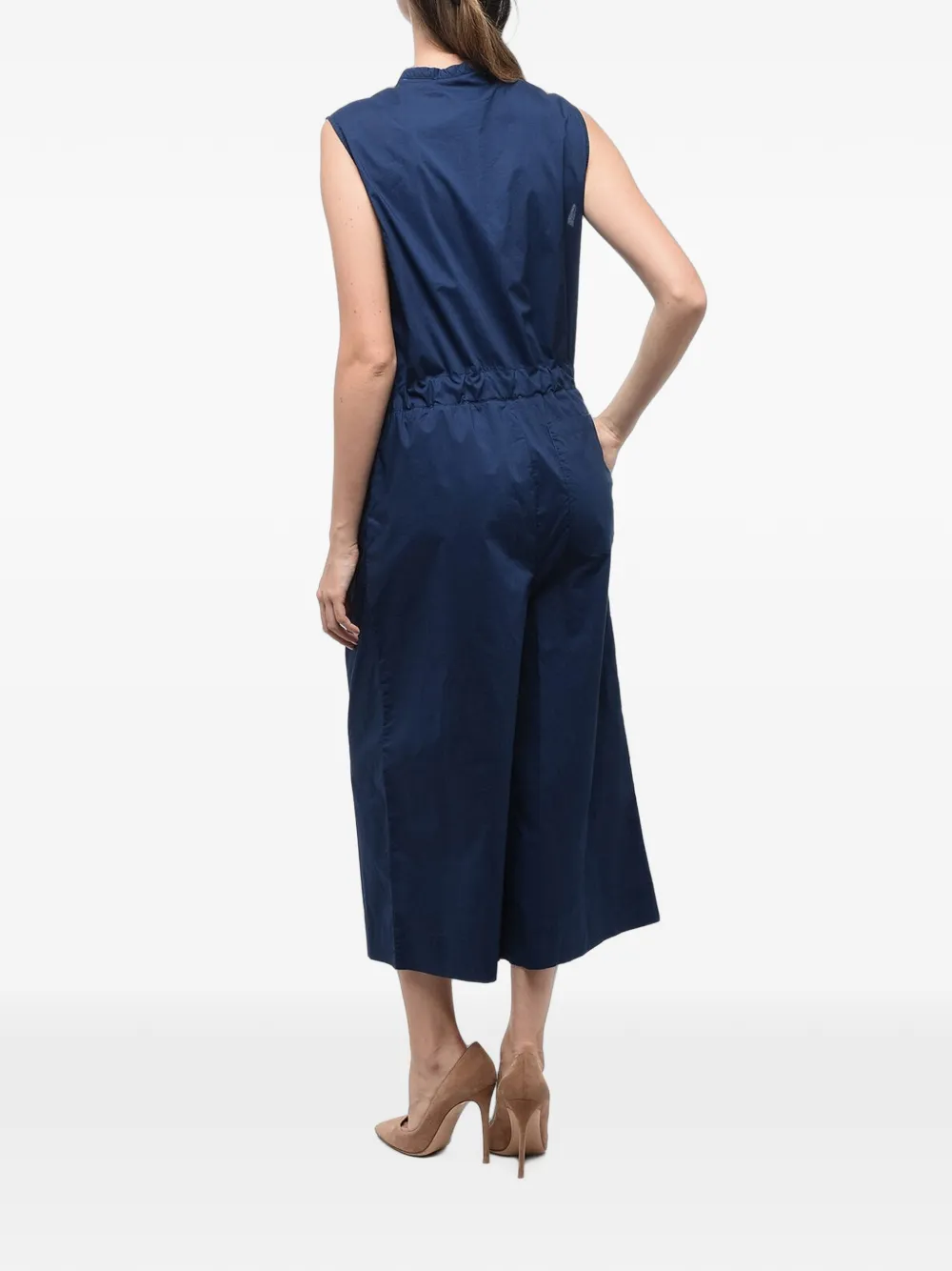 Woolrich Mouwloze jumpsuit Blauw