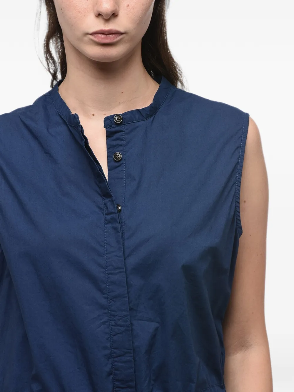 Woolrich Mouwloze jumpsuit Blauw