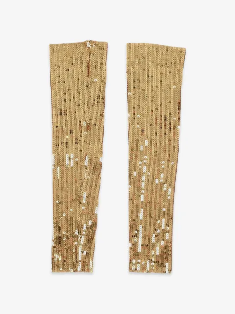 DSQUARED2 sequin-embellished sleeves