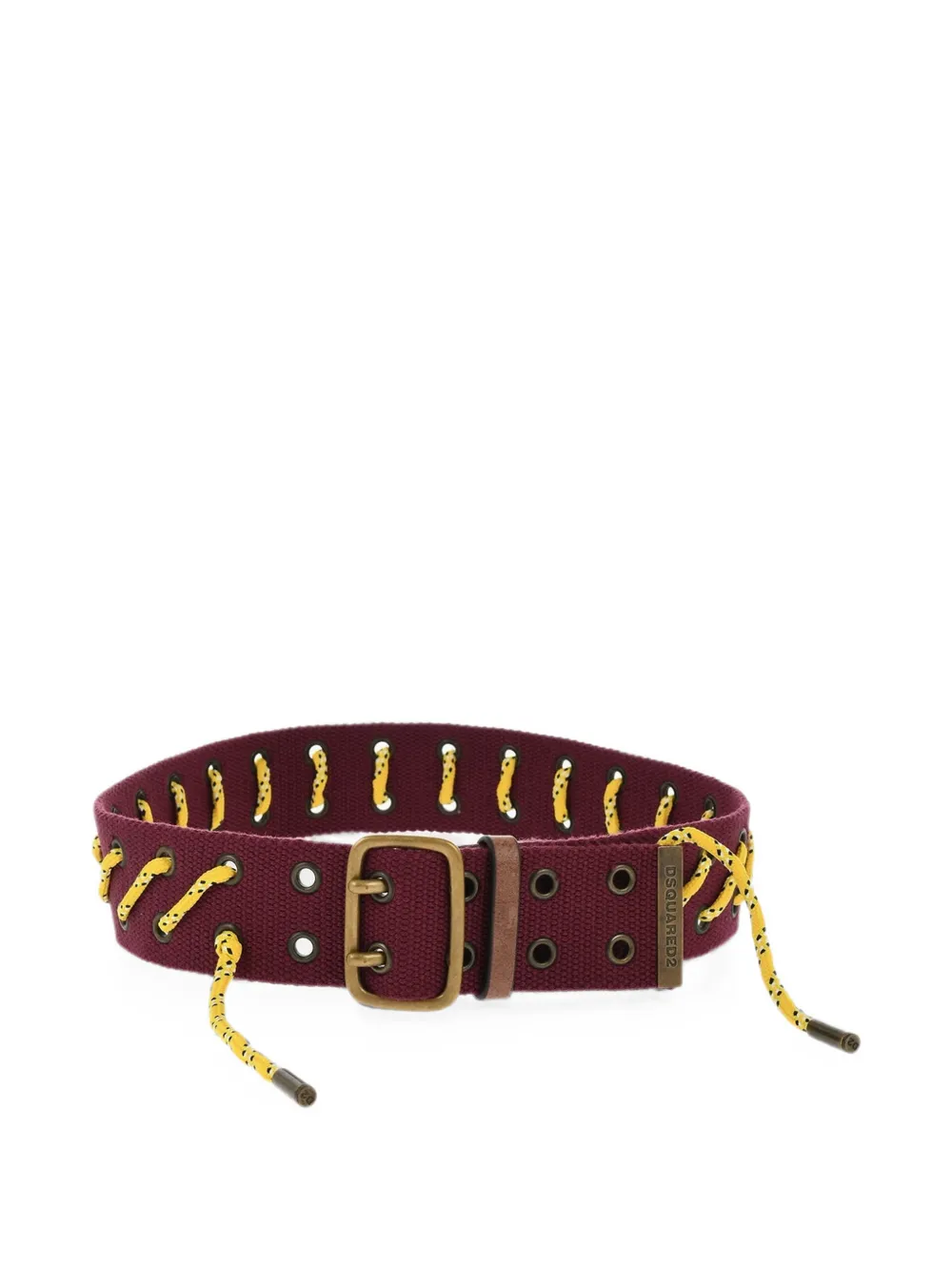 DSQUARED2 Boy Scout lace-up belt