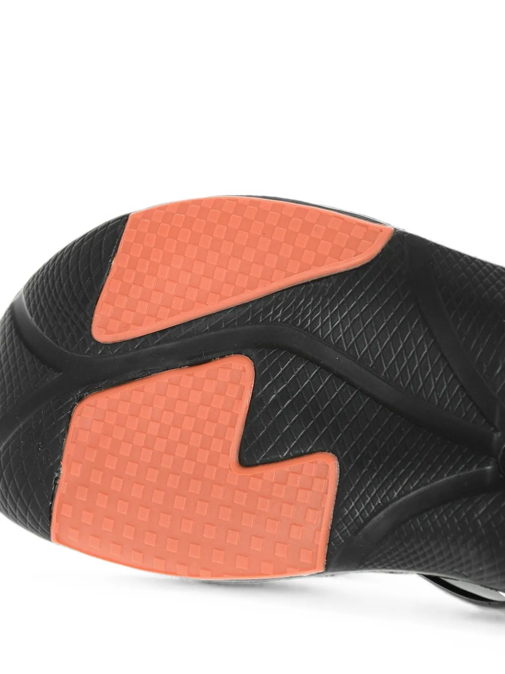 Corneliani logo-plaque flip-flops Zwart