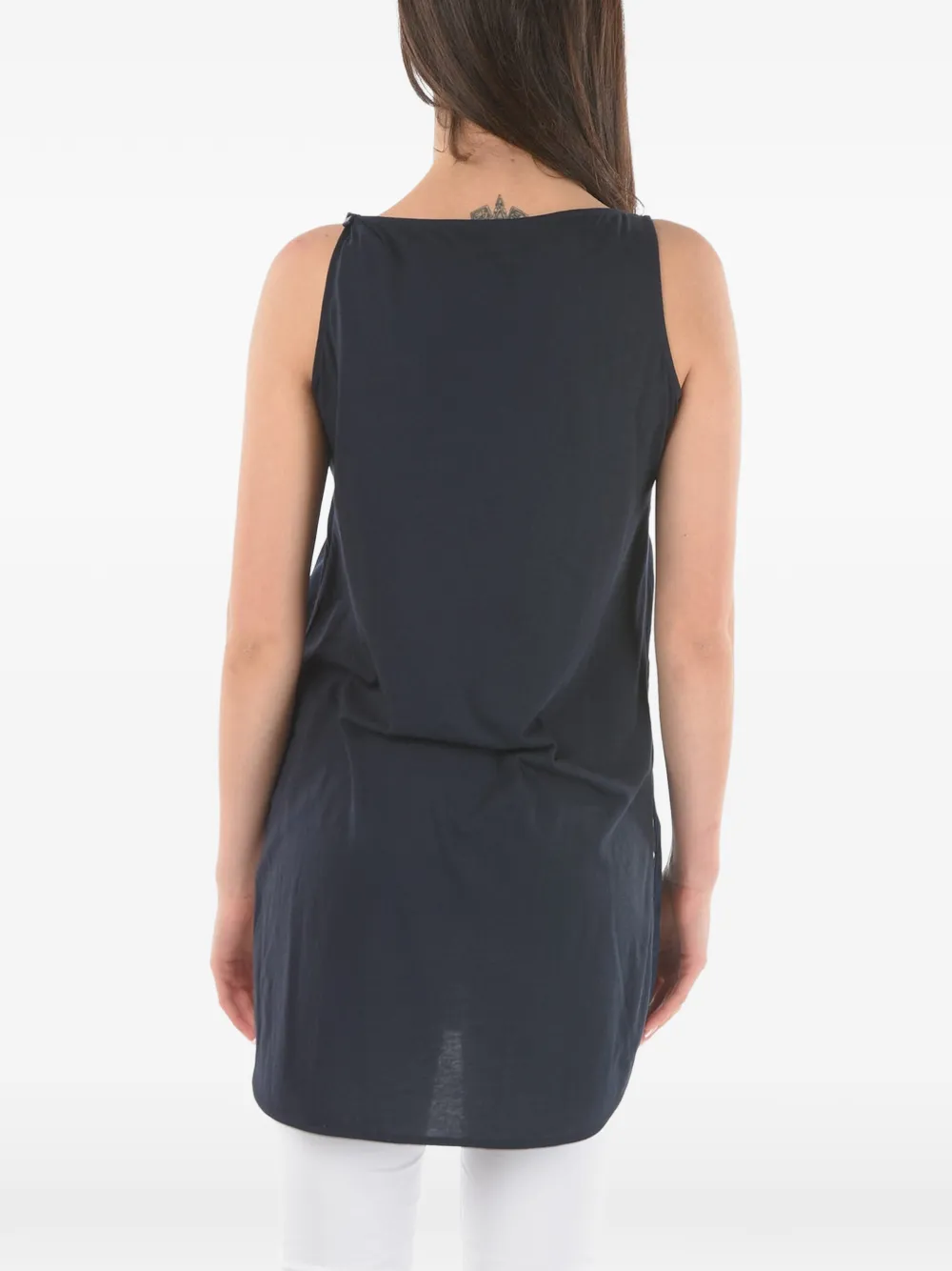 Woolrich floral-print sleeveless blouse Blauw