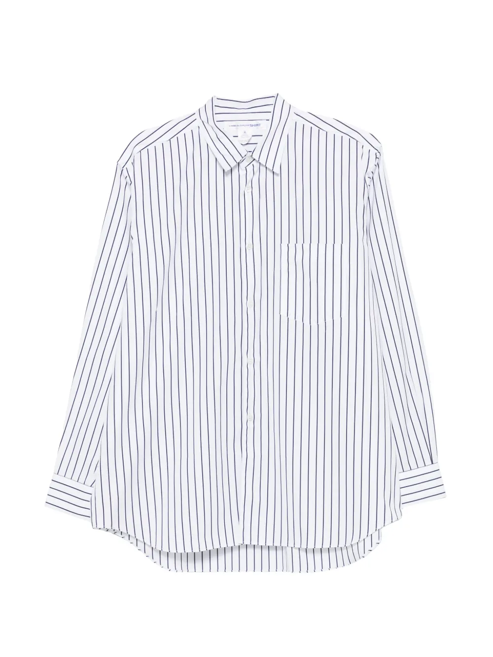 Comme Des Garçons Shirt striped shirt - Weiß
