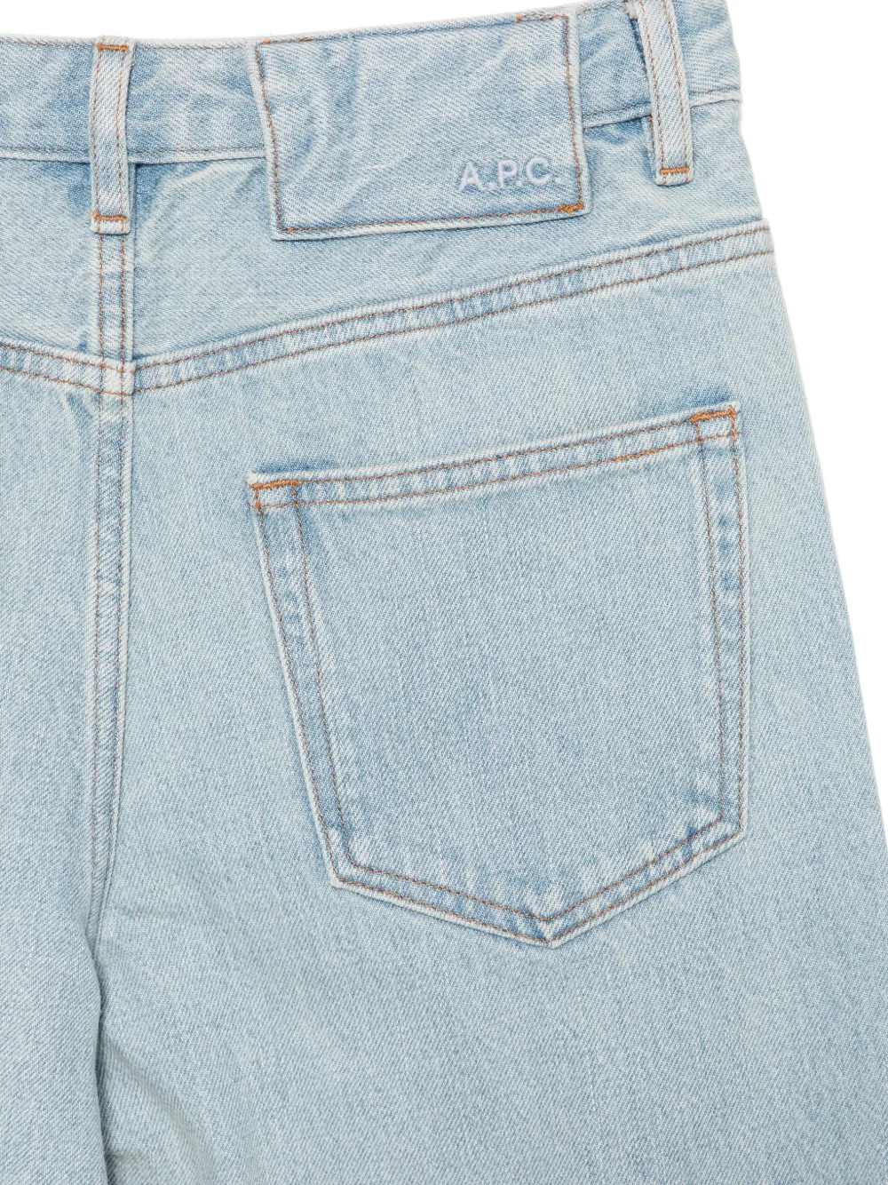  A.p.c. Vaqueros Anchos Elisabeth - Azul 
