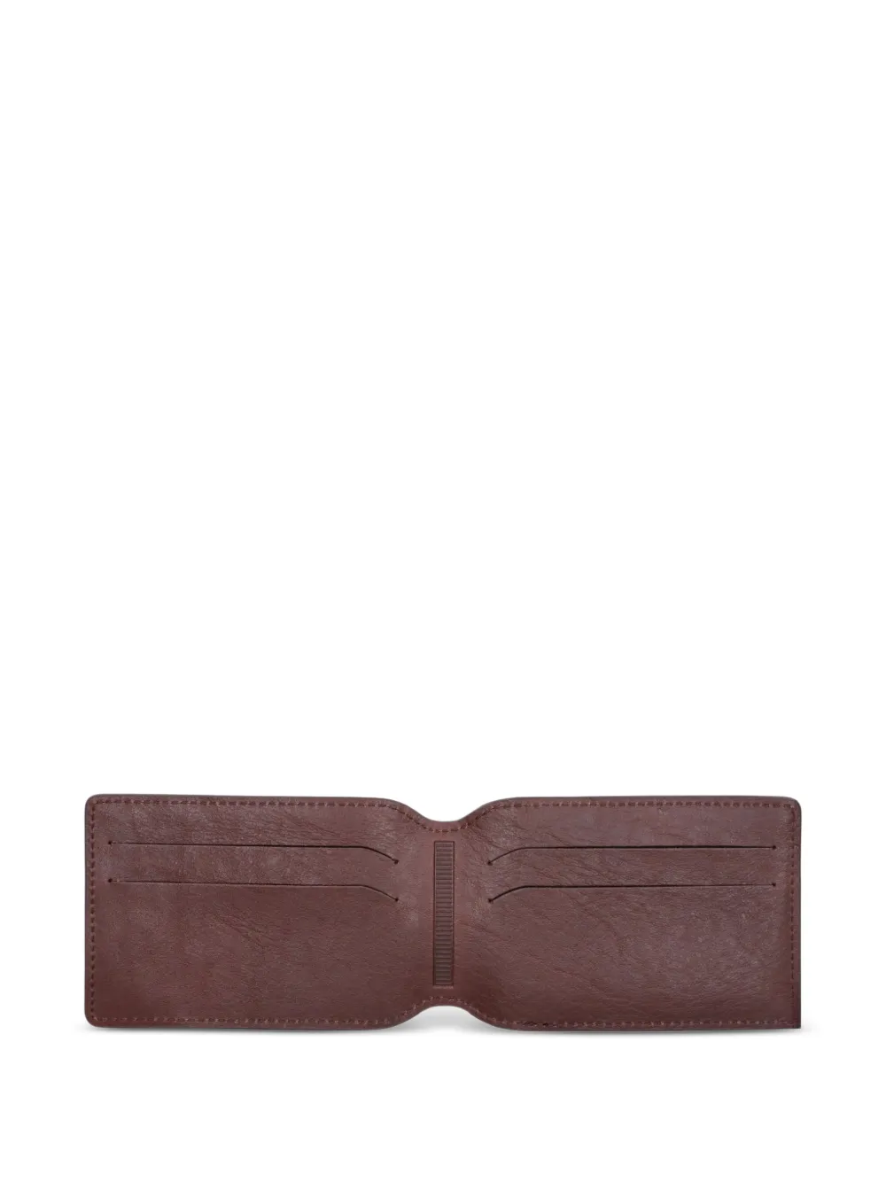 Martine Rose Portemonnee met logoprint Bruin