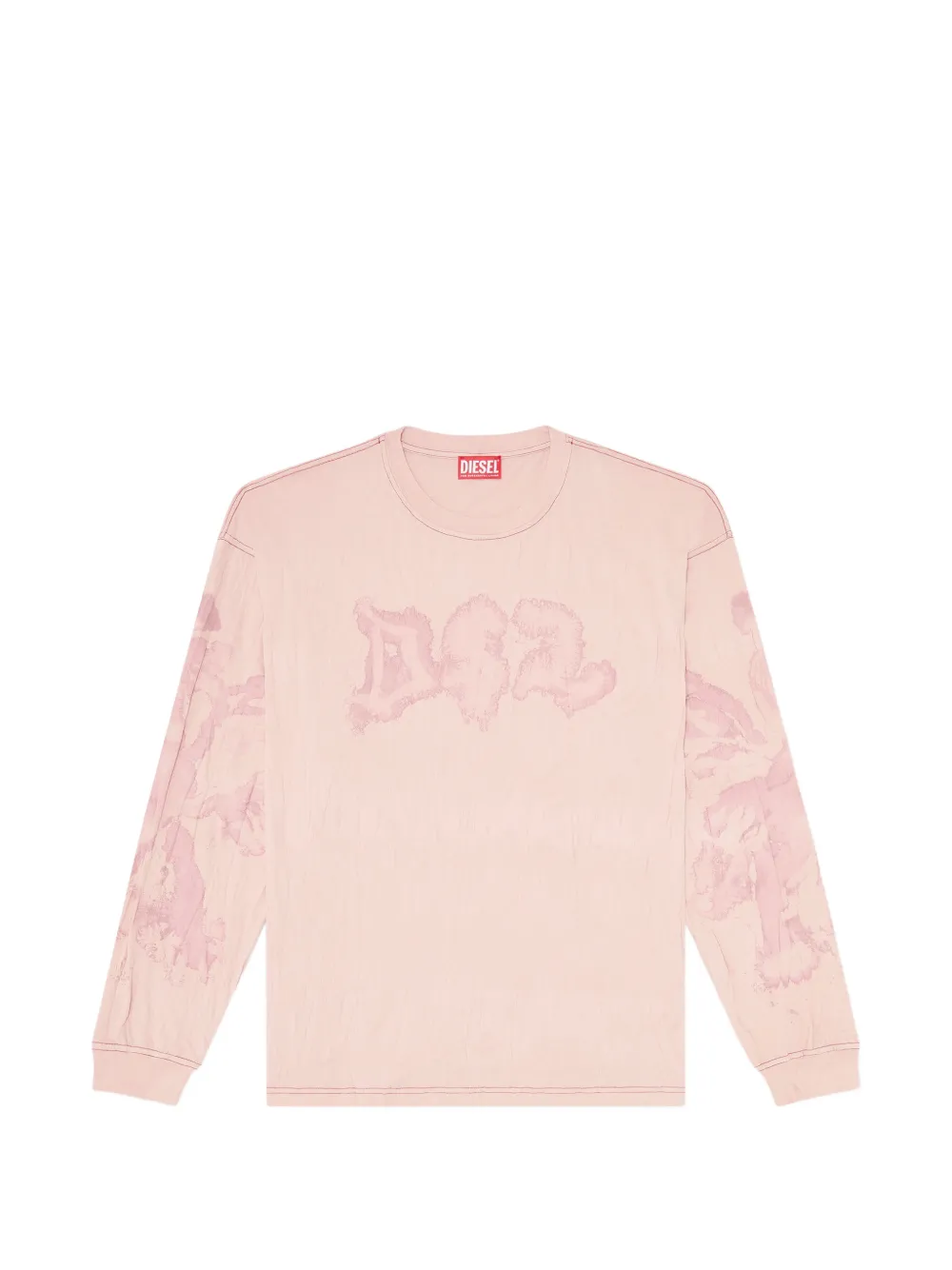 Diesel long-sleeve T-shirt - Rosa
