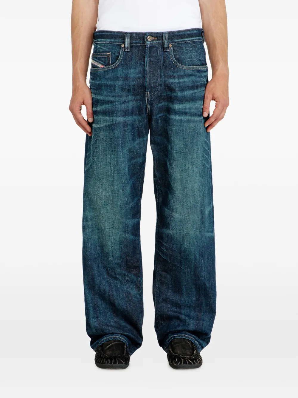 Diesel 2001 D-macro-sel jeans Blauw