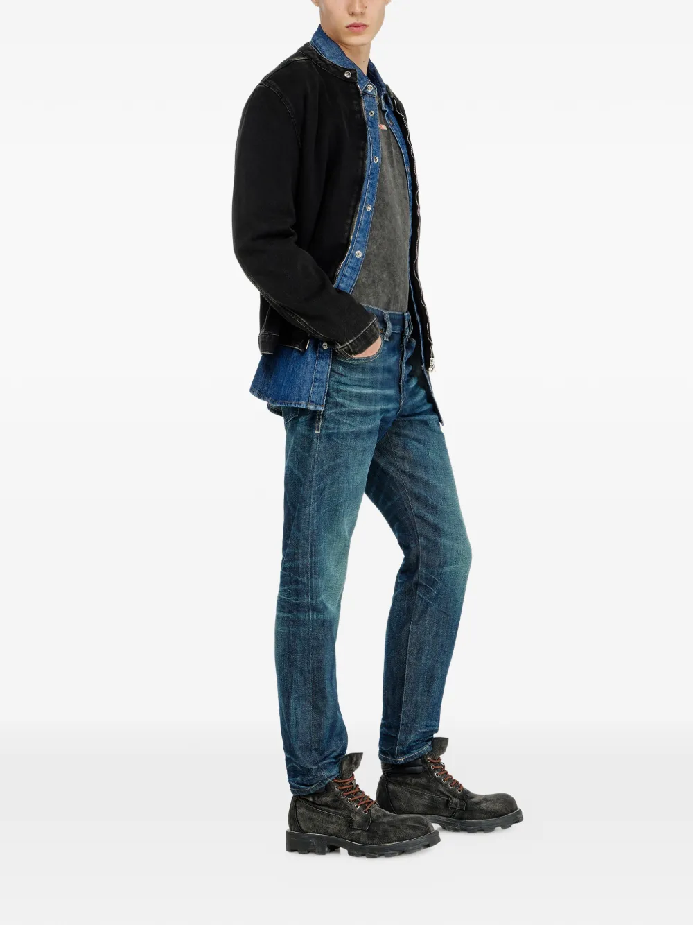 Diesel 1993 D-Vyl slim-fit jeans Blauw