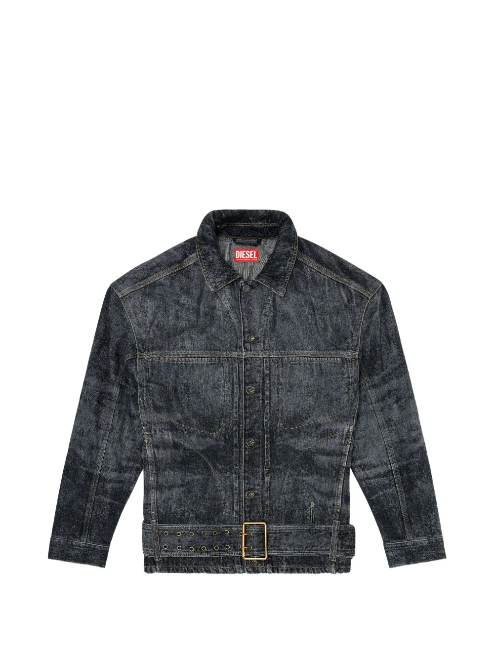 Diesel D-Valero-S denim jacket - Nero