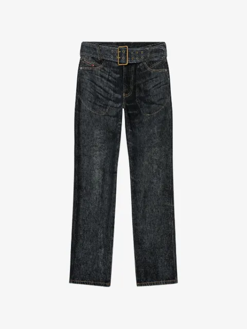 Diesel D-Villus belted slim-fit jeans
